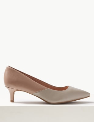 Marks and spencer store kitten heel shoes