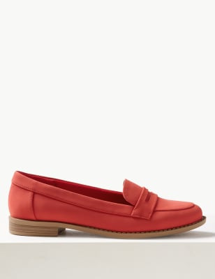 Ladies wide hot sale fit loafers