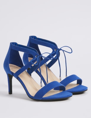 Blue sandals hot sale wide fit