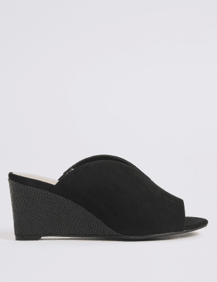 Wide fit cheap mule sandals