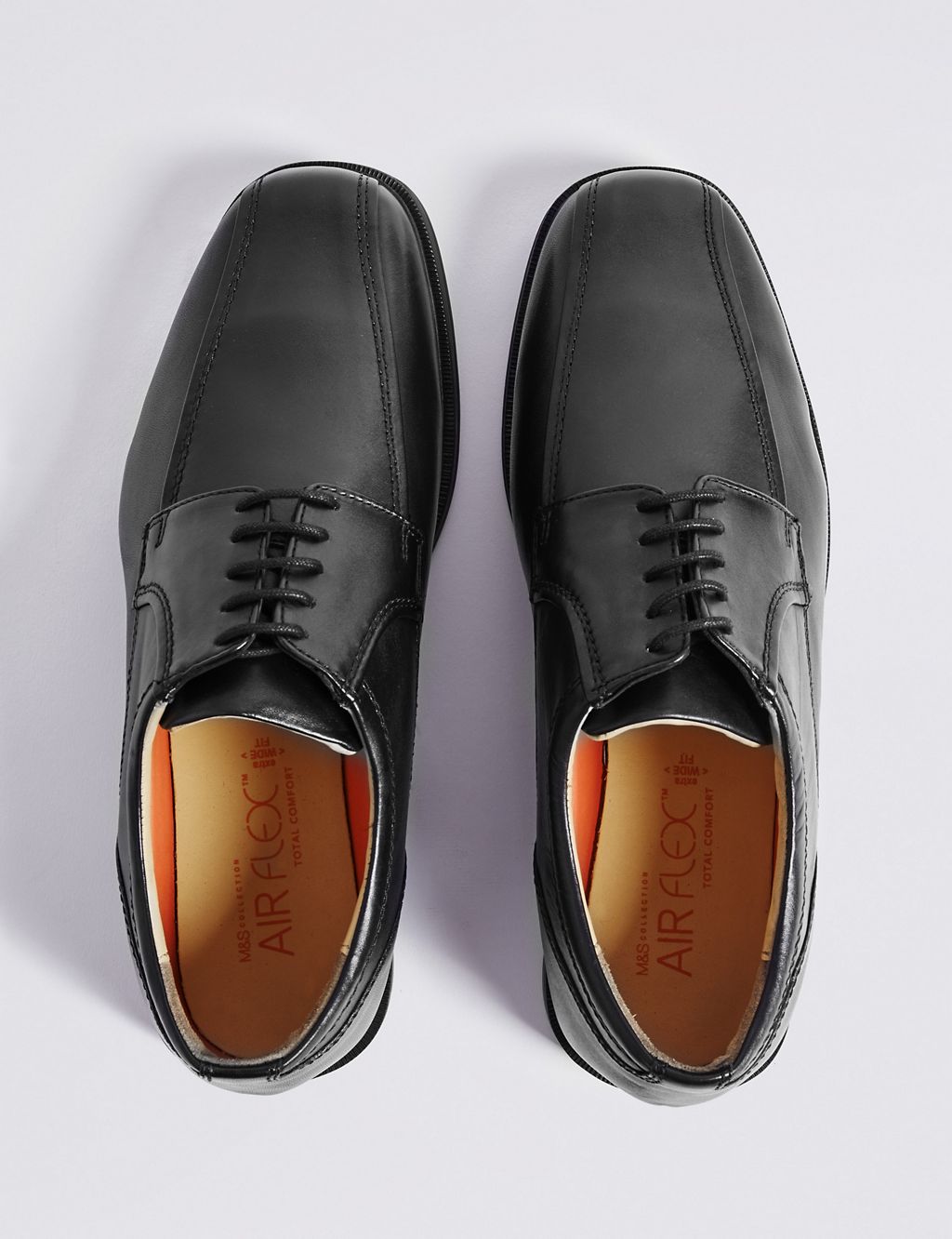 Extra Wide Leather Shoes with Airflex™ 4 of 6