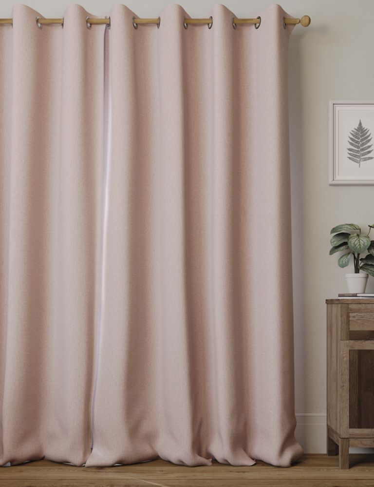 Eyelet Ultra Temperature Smart Blackout Curtains 2 of 6
