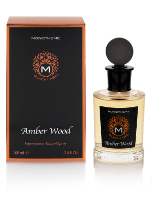 Amber Wood Vaporisateur Natural Spray 100ml | Monotheme | M&S