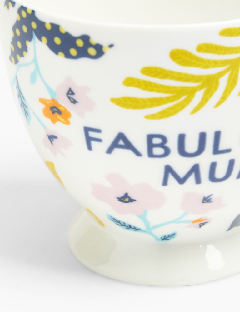 Fabulous Mum Floral Mug 2 of 3