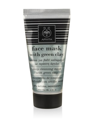 Face Mask with Green Clay 40ml APIVITA M&S