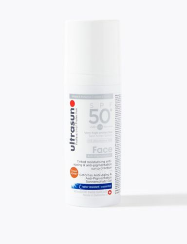 Face Tinted Cream SPF 50+ Honey 50ml | Ultrasun | M&S