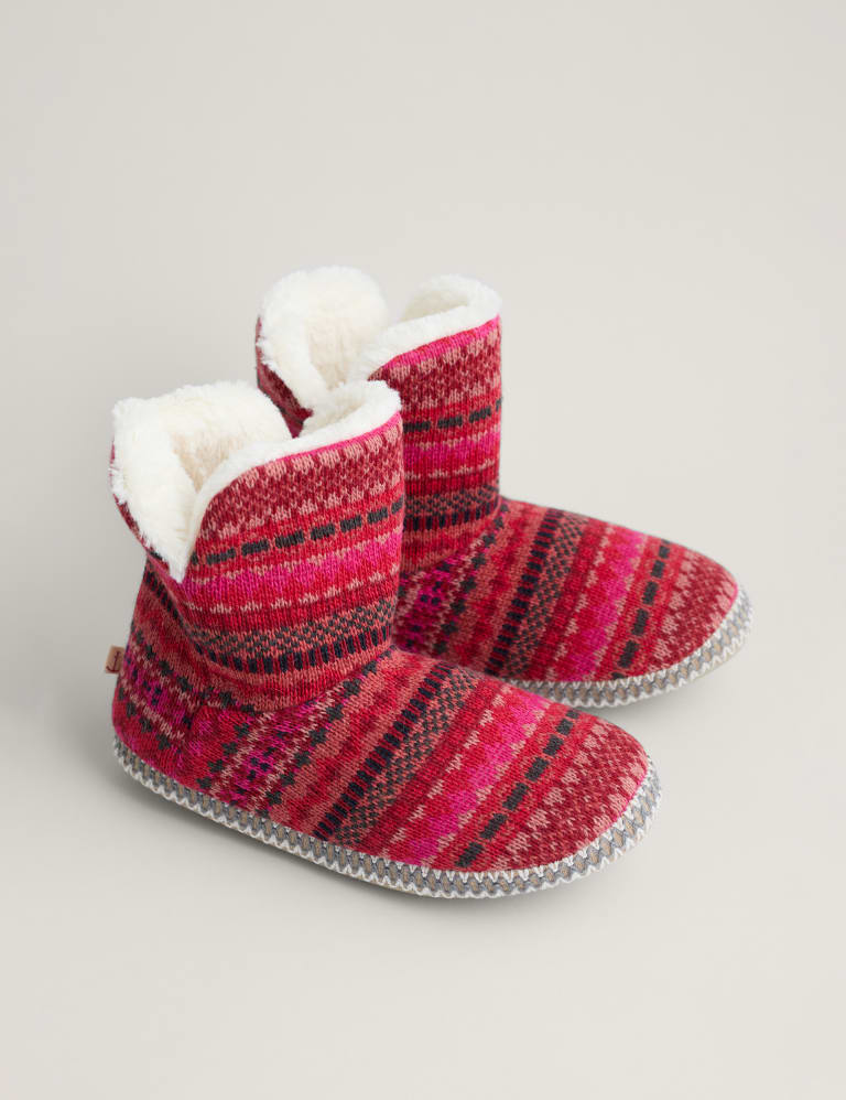 Marks and spencer womens slipper boots sales