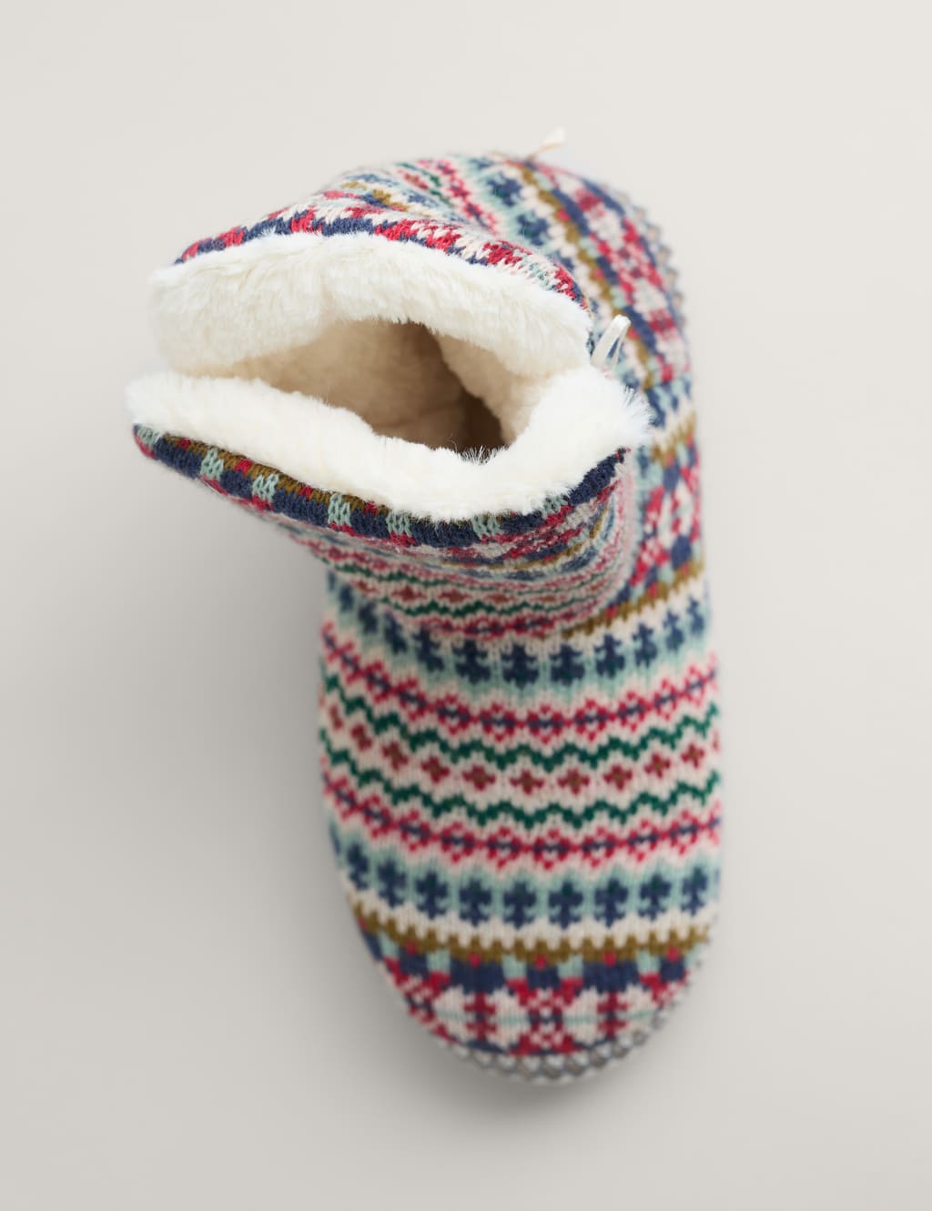 Fairisle slipper boots shop