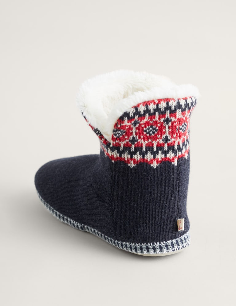 Fair isle slipper new arrivals boots
