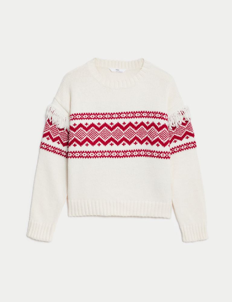 Fair Isle Knitted Jumper (6-16 Yrs) | M&S Collection | M&S