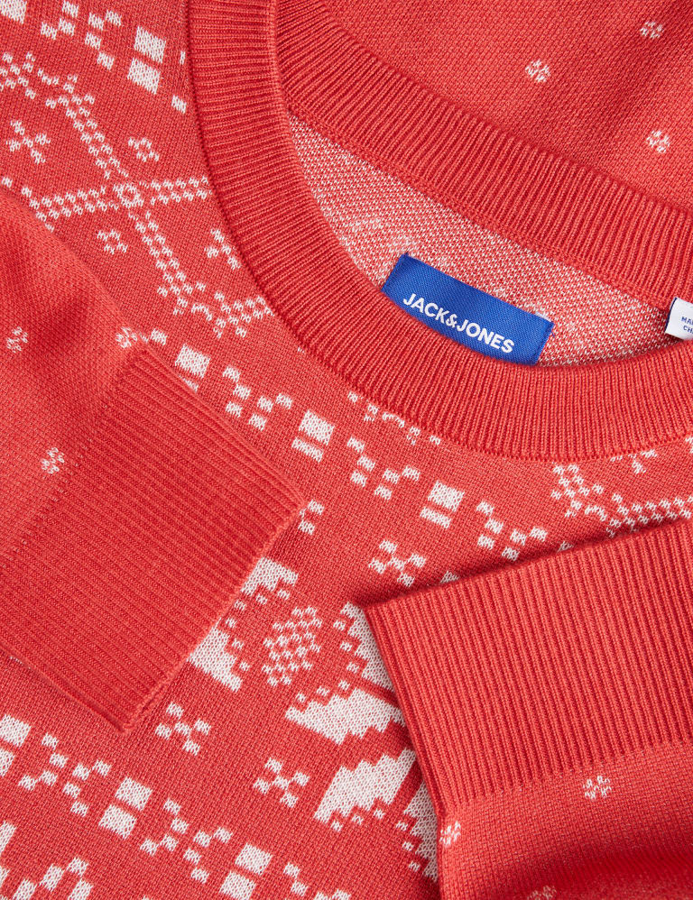 Jack and jones christmas sweater deals