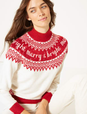 m and s christmas jumper