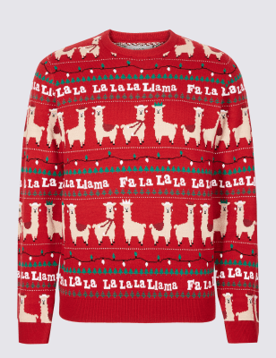 Falala llama sales sweater