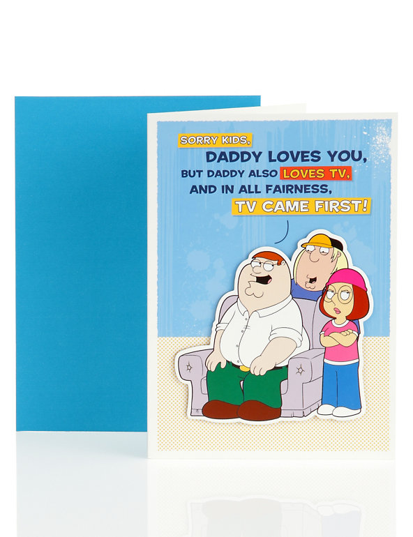 Family Guy Birthday Card Image 1 of 1