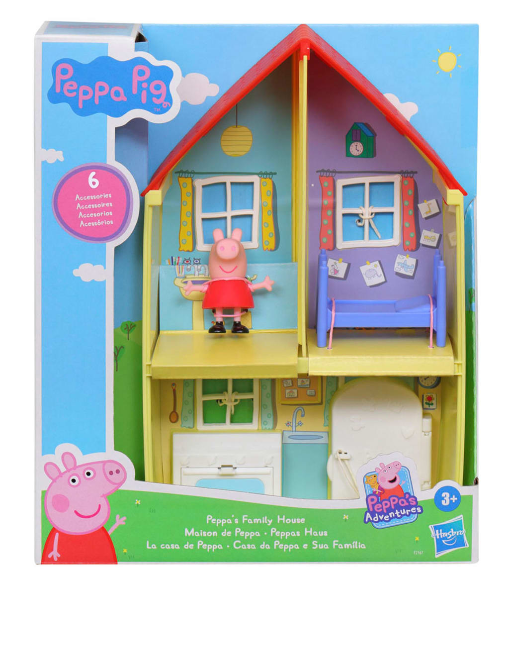 Peppa pig family home playset smyths cheap