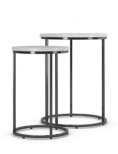 Farley Nest Of Tables M S, Round Stacking Tables