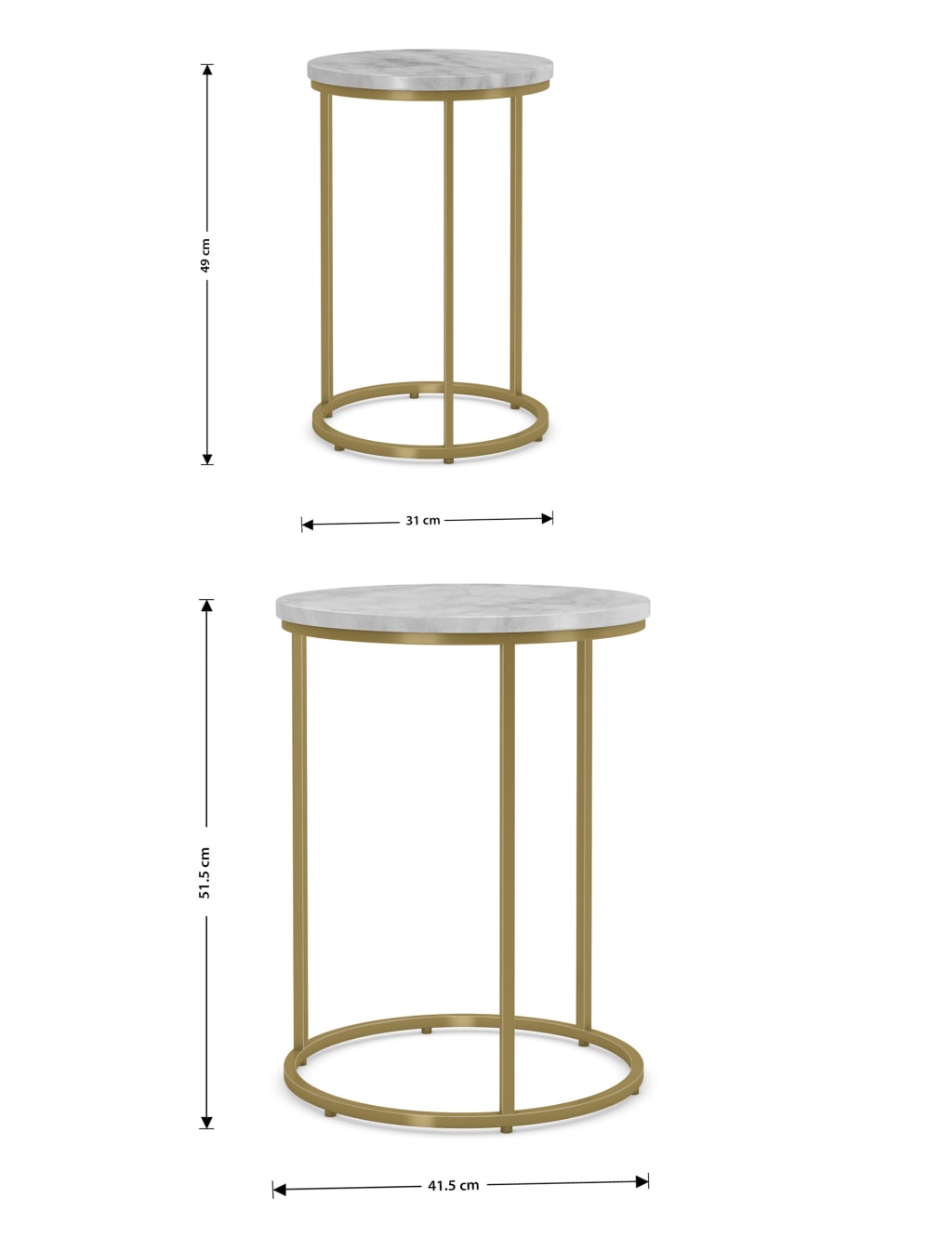 Farley Nest of Tables M S