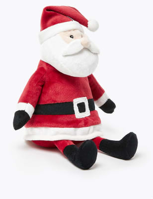 Father christmas shop soft toy