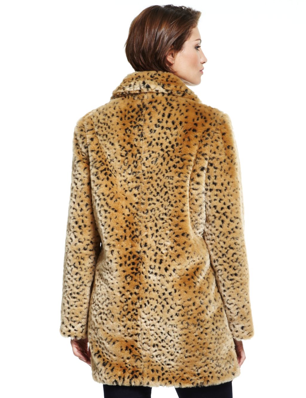 Faux Animal Fur Coat 2 of 7