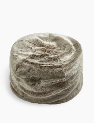 Faux Fur Bean Bag M&S
