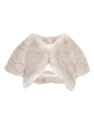 Baby fur bolero sale