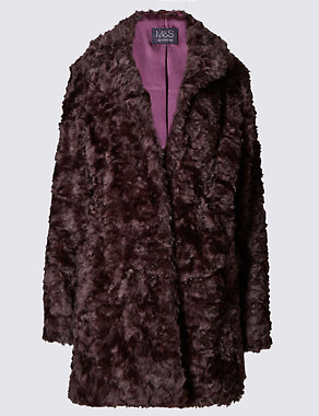 Faux Fur Coat Image 2 of 4