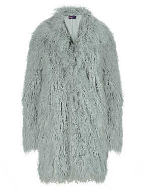 Faux Fur Coat Image 2 of 5