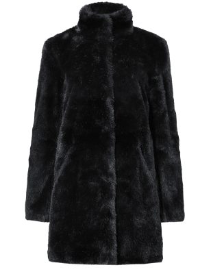 Marks and spencer store faux fur coat