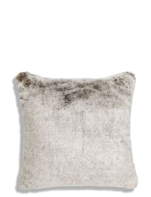 Faux Fur Cushion M&S