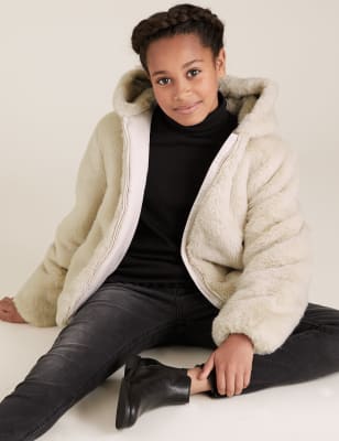 M and s hot sale fur coats