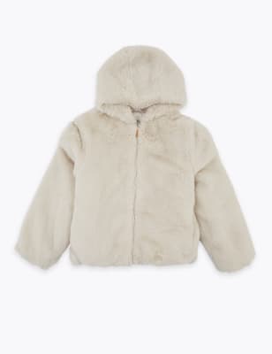 Marks and spencer girls on sale coat