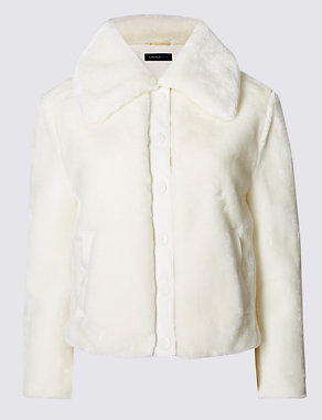 Faux Fur Lined Jacket Image 2 of 4