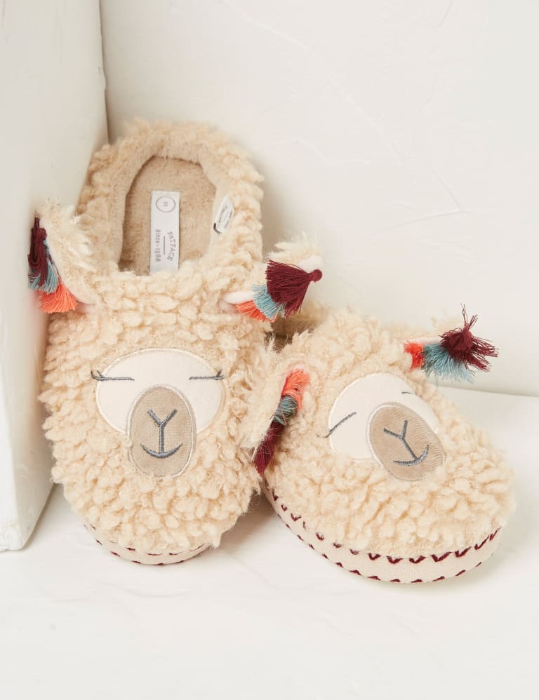M&s llama slippers top