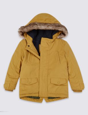 Faux Fur Parka (3 Months - 7 Years) Image 2 of 7