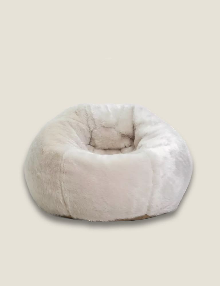 Faux Fur Pouffe 1 of 1