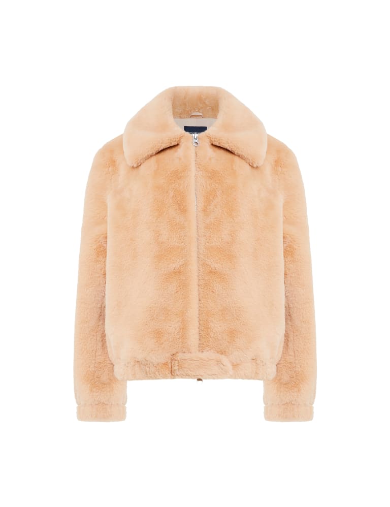 Faux Fur Collared Short Jacket, M&S Collection