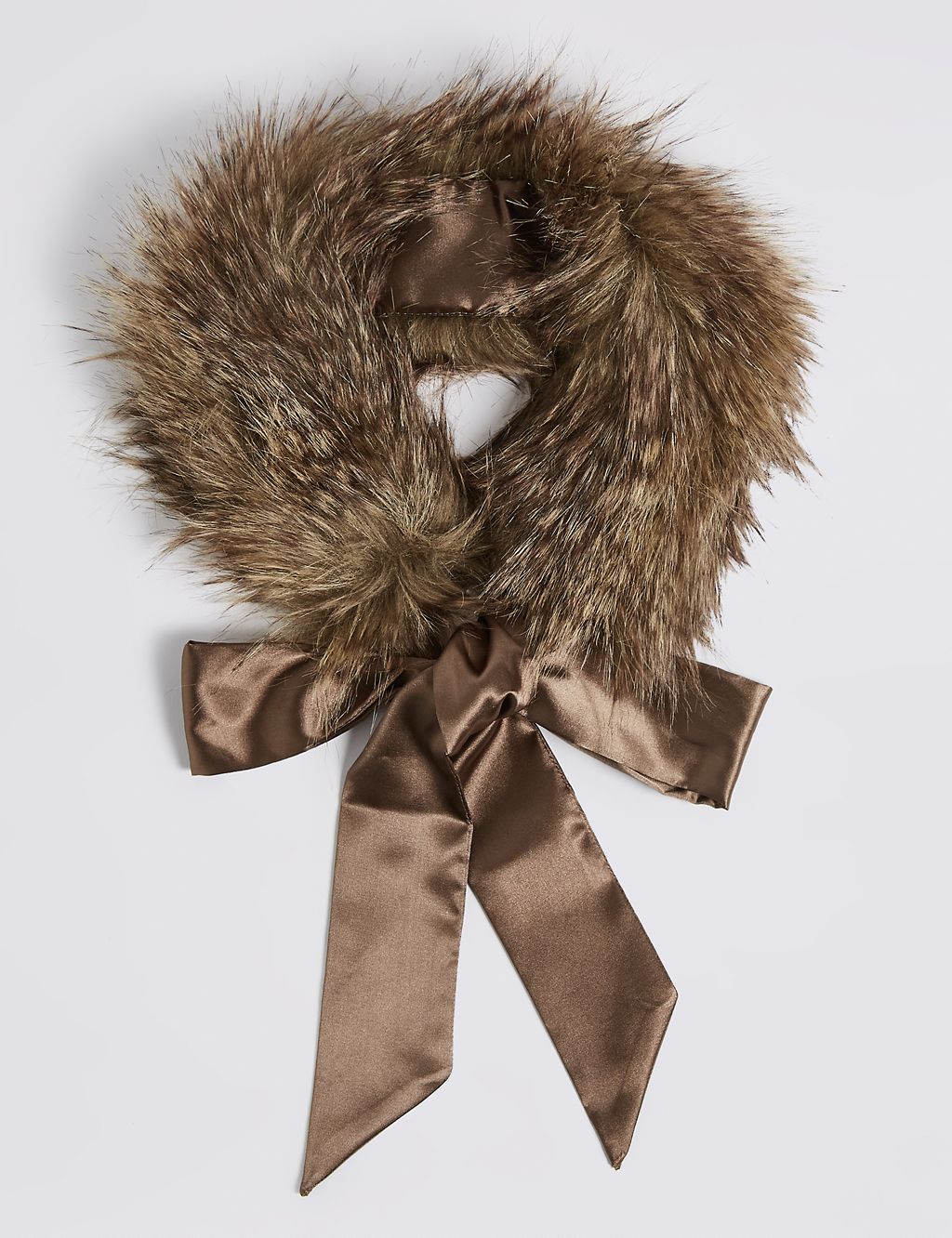Faux Fur Tippet Scarf 1 of 3