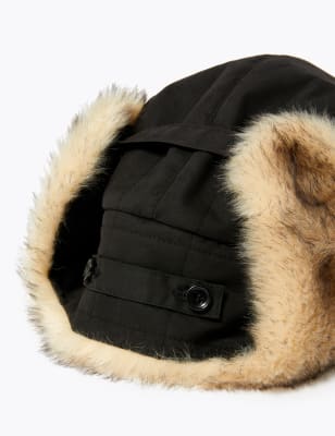 m&s mens trapper hat