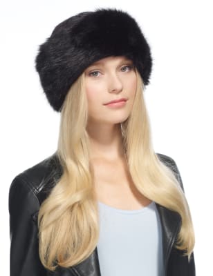 Fur trimmed shop hats ladies