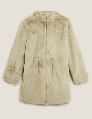 M&s on sale fur coat