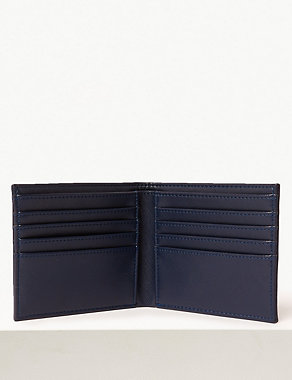 Faux Leather Bi-fold Cardsafe™ Wallet Image 2 of 5