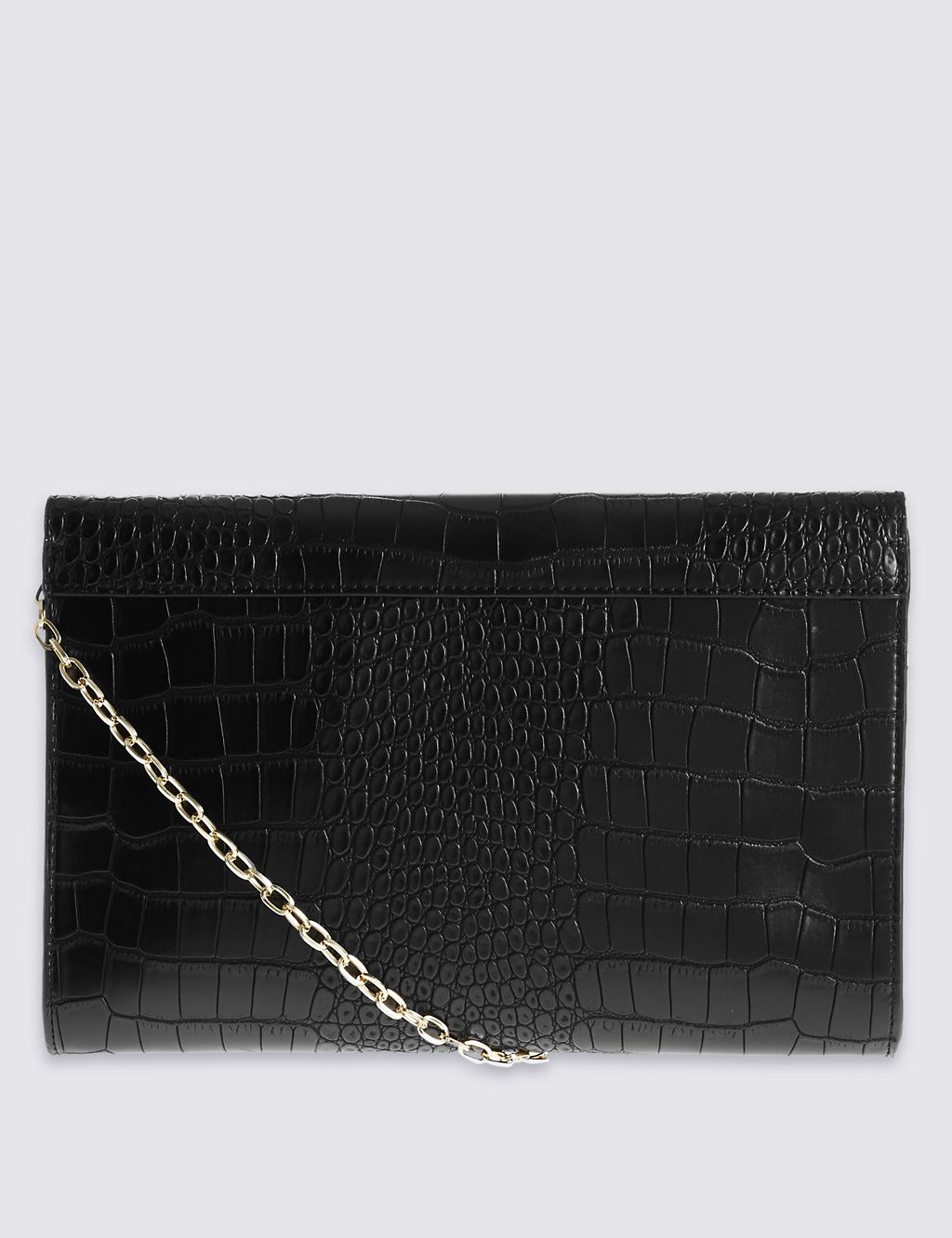 Faux Leather Clutch Bag 4 of 5