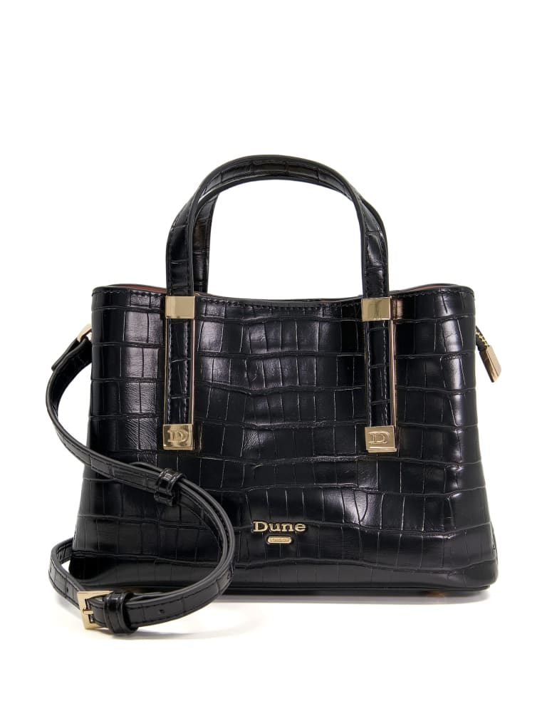 Dune kophie hotsell croc effect purse