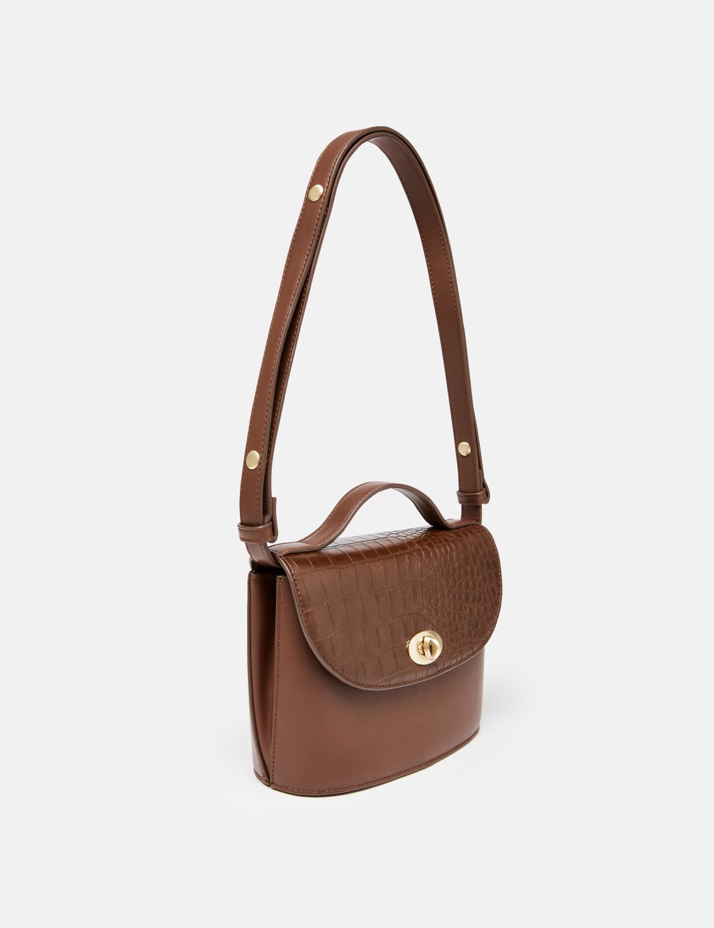 Faux Leather Cross Body Bag Joules M&S