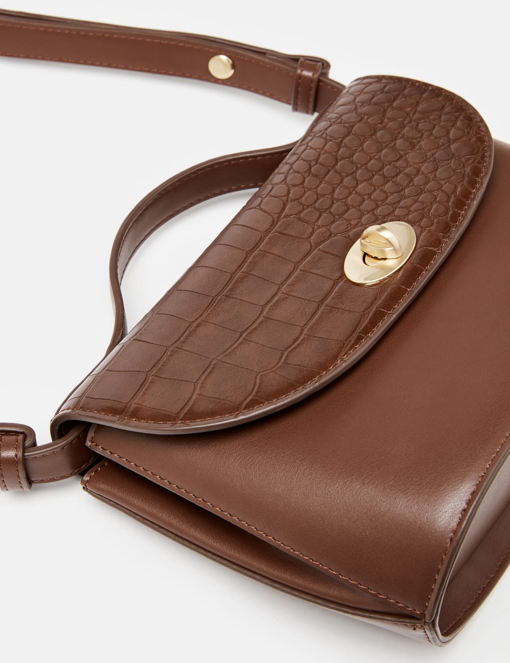 Faux Leather Cross Body Bag Joules M&S