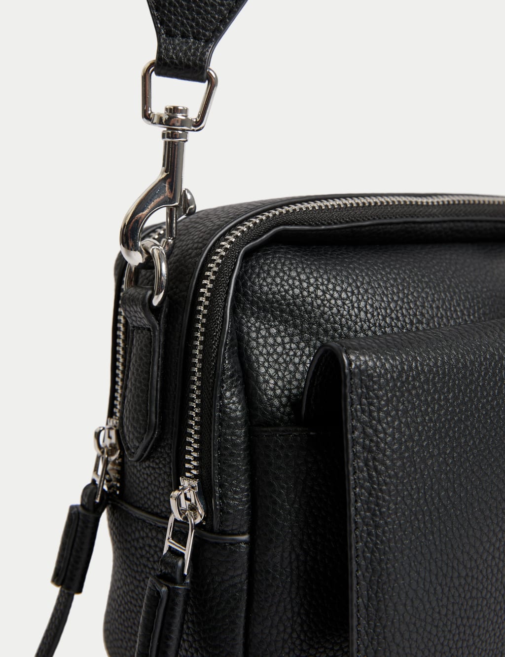 Faux Leather Cross Body Camera Bag 1 of 4