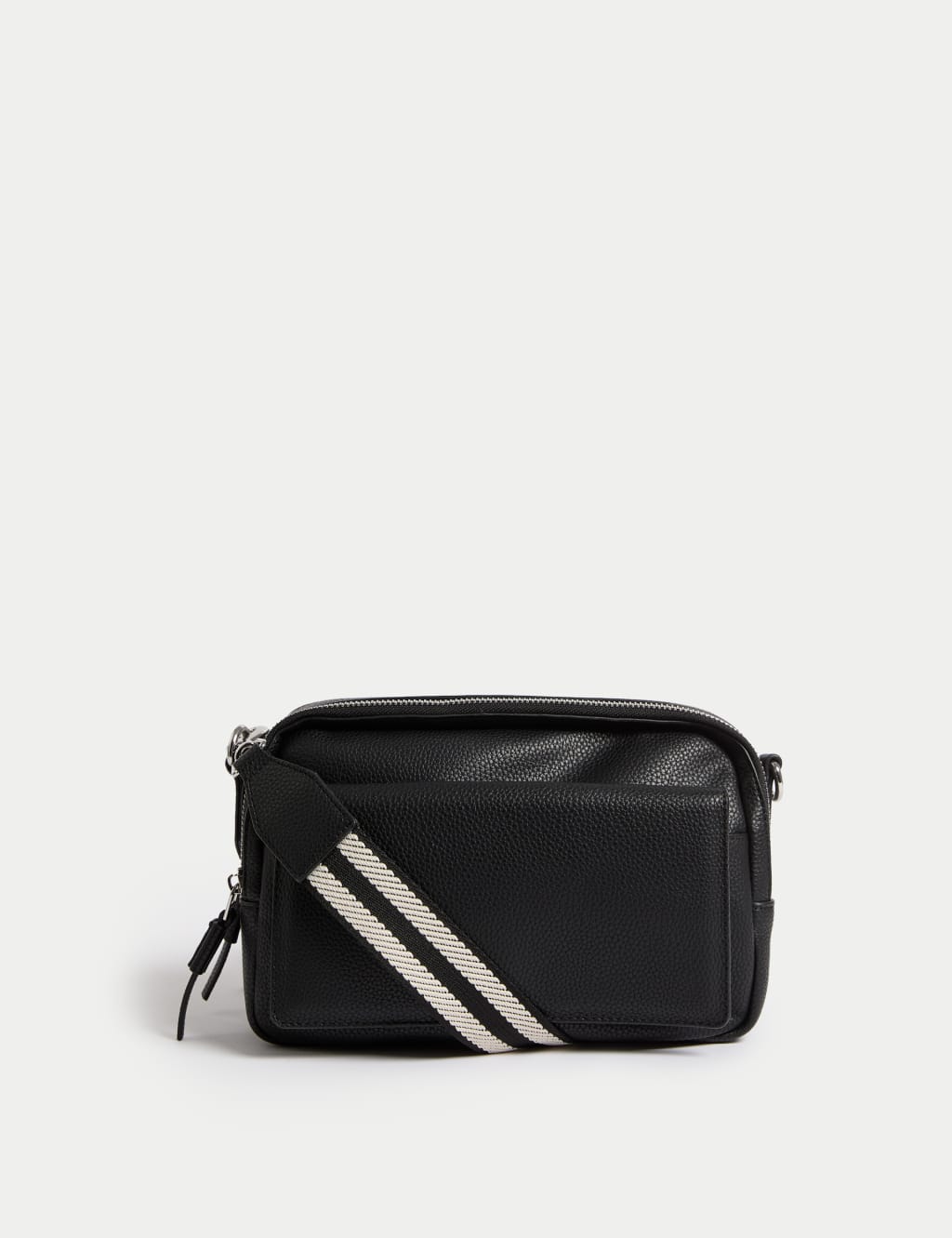 Black camera crossbody bag cheap