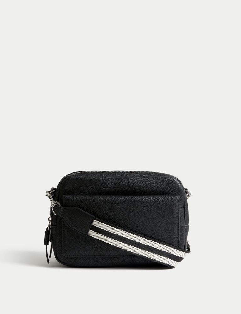 Faux Leather Cross Body Camera Bag | M&S Collection | M&S
