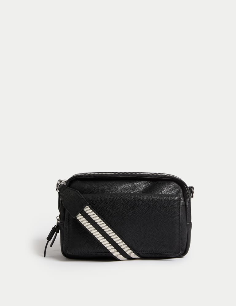 Faux Leather Cross Body Camera Bag M S Collection M S