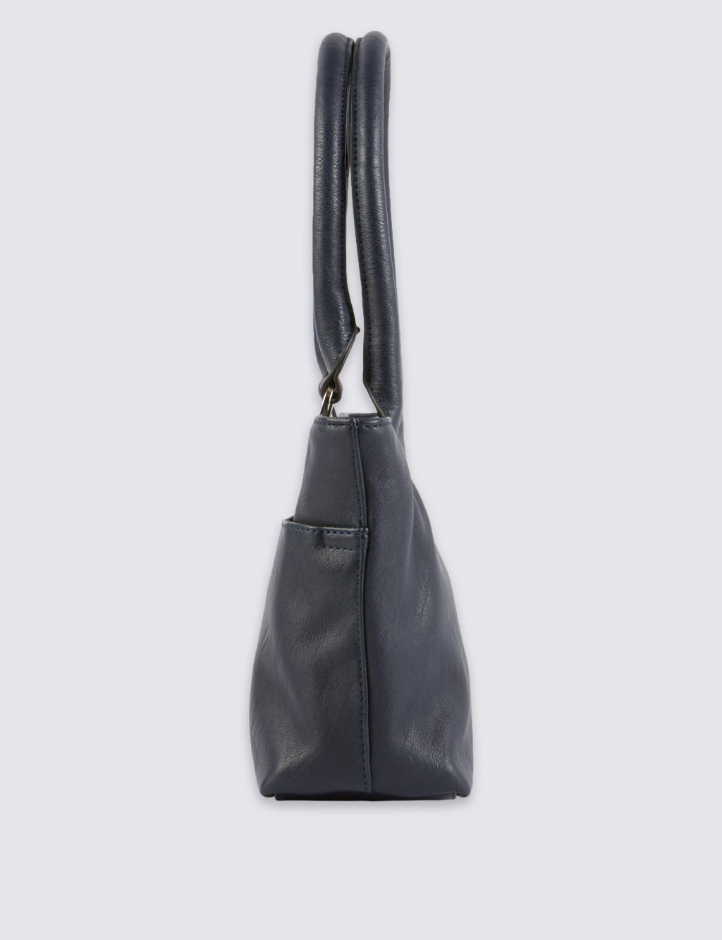 Faux Leather Double Pocket Mini Shoulder Bag 2 of 5